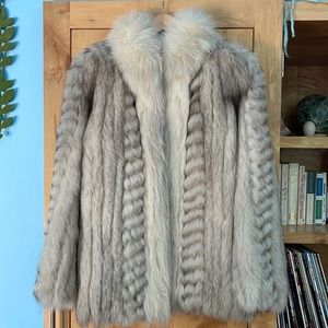 Vintage Arctic Fox Fur Coat